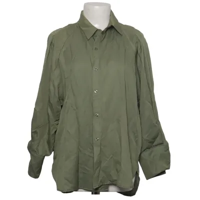 Chemise (Vert) de Reserved Lyocell, Polyester