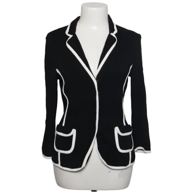 Blazer (Black, White) from Bruno Manetti Polyamide, Viscose