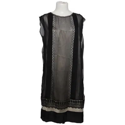 Robe (Noir, Blanc) de Alberta Ferretti Soie