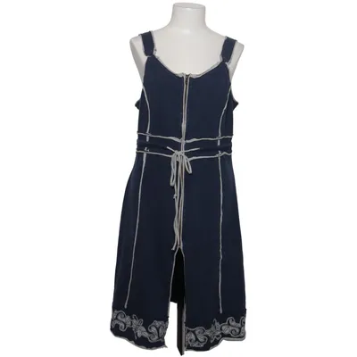 Jurk (Blauw, Wit) van Qiero