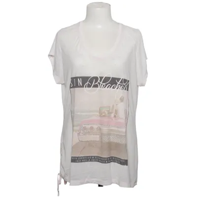 T-shirt (White, Pink) from Roadsign Australia Cotton, Polyester