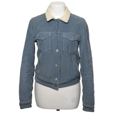Fodrad jeansjacka (Blå, Beige) från Mauro Grifoni