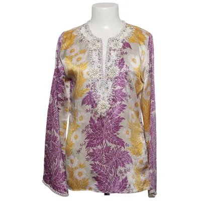 Blouse (Lila, Geel, Wit, Meerkleurig) van Amor & Psyche Zijde