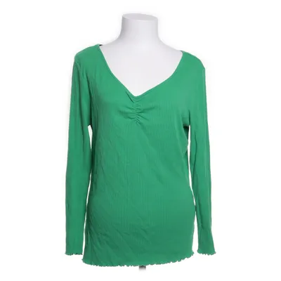 Långärmad t-shirt (Grön) från ONLY Carmakoma Ekologisk bomull