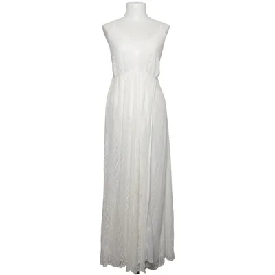 Robe (Blanc) de Simplee Élasthane, Polyamide