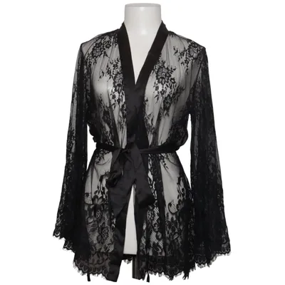 Dressing gown (Black) from Private Collection by Hunkemöller Polyamide