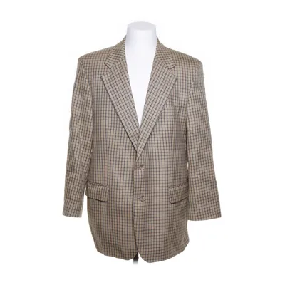 Kavaj (Beige, Flerfärgad) från Yves Saint Laurent Silke, Viskos, Ull