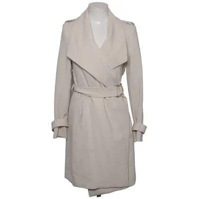Coat (Beige) from H&M Elastane, Polyester, Viscose