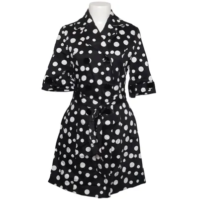 Regnfrakke (Sort, Hvid) fra Atmosphere Bomuld, Elastan, Polyester