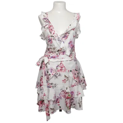 Klänning (Vit, Flerfärgad) från Parisian Polyester