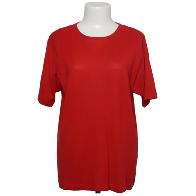 T-shirt (Red) from Mara Manzona Acrylic, Merino wool