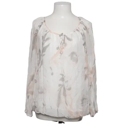 Blouse (Wit, Meerkleurig) van Micky Elastaan, Zijde, Viscose