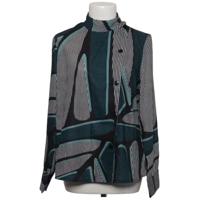 Blouse (Bleu, Noir, Blanc) de Creation L Polyester