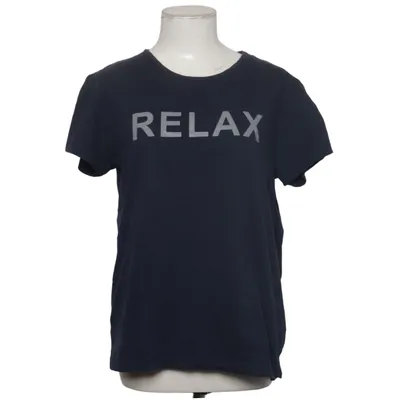 T-shirt (Blauw) van Relax Katoen