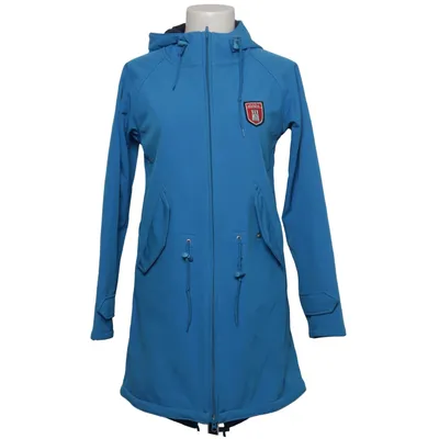 Regenjacke (Blau) von Derbe Polyester, Polyurethan
