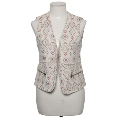 Vest (C-Cas/3 Jacquard Zip Gilet) from Costes Cotton, Polyester