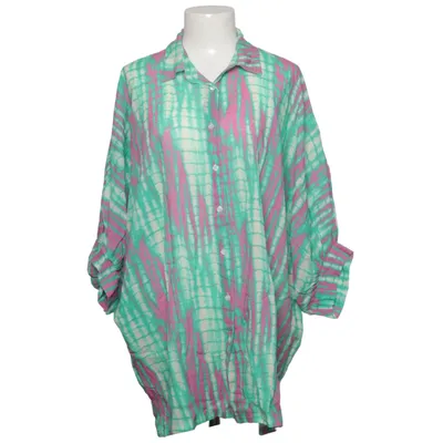 Blouse (Groen, Lila, Wit) van Banditas from Marseille Katoen