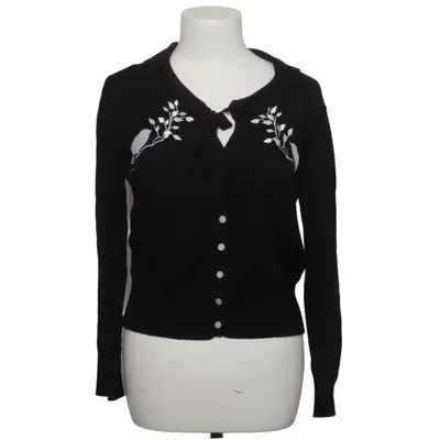 Cardigan (Noir, Blanc) de Voodoo Vixen Polyamide, Viscose
