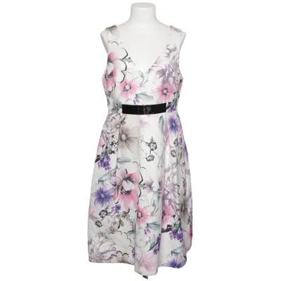 Cocktailklänning (Vit, Flerfärgad) från V by Very Bomull, Elastan, Polyester