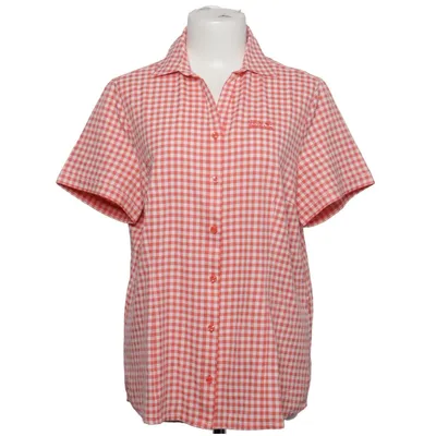 Short sleeve shirt (Red, White) from Jack Wolfskin Polyester