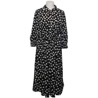 Robe chemise (Noir, Blanc) de Kate and Lily Polyester
