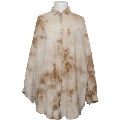 Shirt (Beige, Brown, Multicolored) from Mioni Cotton