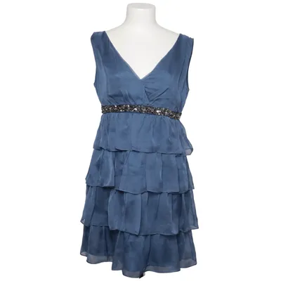 Robe de cocktail (Bleu) de Marie Blanc Acétate, Polyester