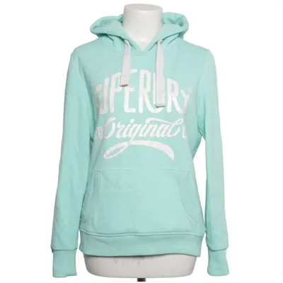 Huvtröja (Grön) från Superdry Bomull, Polyester, Viskos