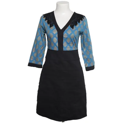Robe (Noir, Bleu, Or) de Almatrichi Coton, Élasthane