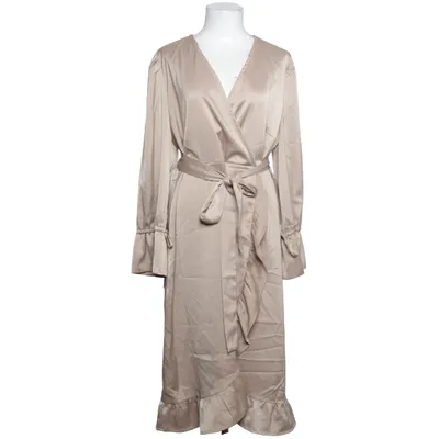 Wrap dress (Beige) from About You Elastane, Polyester