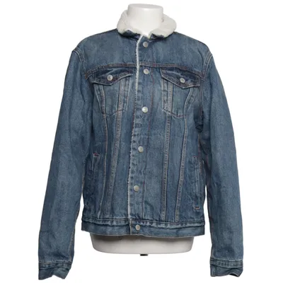 Gefütterte Jeansjacke (Blau) von Gap Denim Acryl, Baumwolle, Polyester