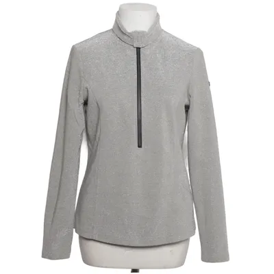 Sweatshirt (Silver) from Goldbergh Elastane, Metallic fiber, Polyamide