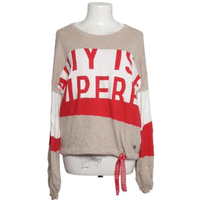Pull-over (Beige, Blanc, Rouge) de Elias Rumelis Cachemire, Polyamide, Viscose