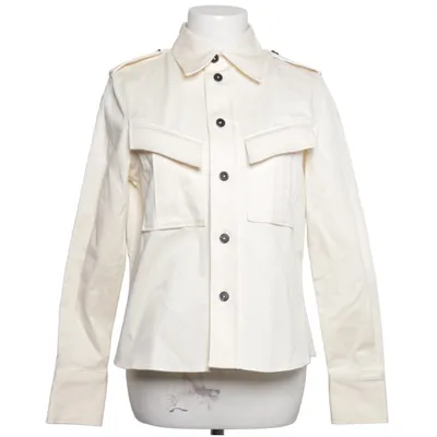 Surchemise (Blanc) de Massimo Dutti Coton, Élasthane