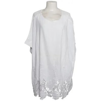 T-shirt (Blanc) de Thea Coton, Élasthane, Viscose