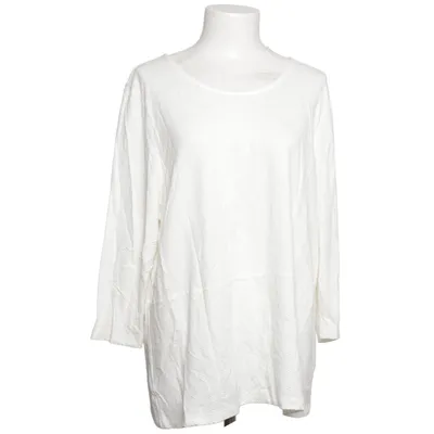 Top (Hvid) fra Gina Laura Elastan, Viscose
