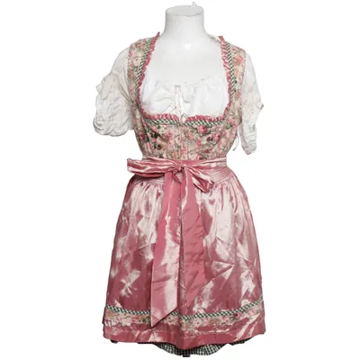 Dirndl (Pink, Hvid, Grøn) fra Krüger Madl Bomuld, Polyester