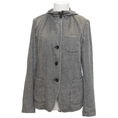 Vinterfrakke (Grå) fra IQ+ Berlin Polyester, Uld