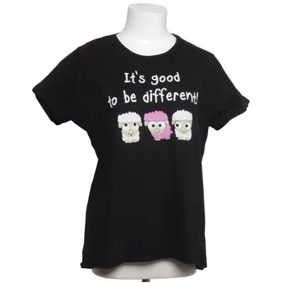 T-shirt (Sort) fra B&C Collection Bomuld