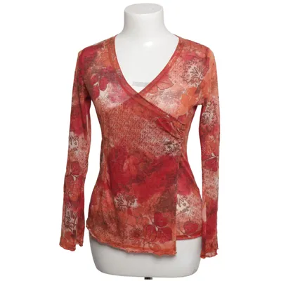 Omlottblus (Röd, Brun, Flerfärgad) från Patrice Breal Polyester, Ull