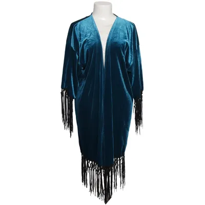Cardigan (Blue, Black) from Nasty Gal Elastane, Polyester