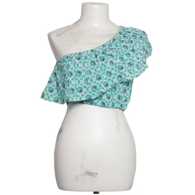 Crop top (Hvid, Turkis, Flerfarvet) fra Maria de la Orden Bomuld