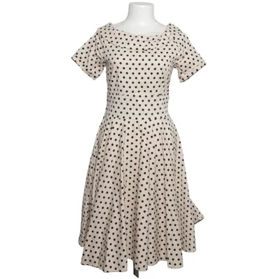 Kjole (Beige, Sort) fra Dolly and Dotty Bomuld, Elastan