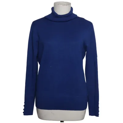 Rollkragenpullover (Blau) von Cable & Gauge Polyester, Viskose