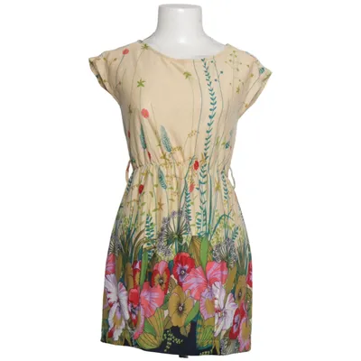 Robe (Beige, Multicolore) de Ravi Famous Coton, Polyester