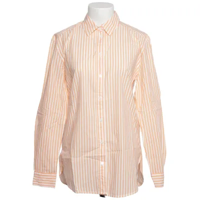 Shirt (Orange, White) from L.O.G.G by H&M Cotton