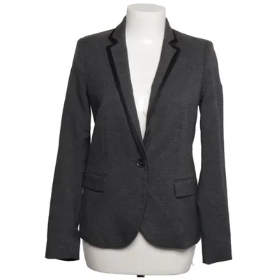 Blazer (Grau) von Mango Basics Acetat, Baumwolle, Elasthan, Leinen, Polyester, Viskose