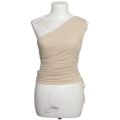 Top (Beige) van Abercrombie & Fitch Katoen, Elastaan, Modal, Polyester