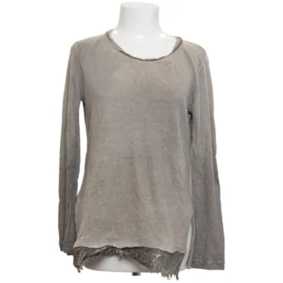 Bluse (Grå) fra Motel Bomuld, Mohair, Polyamid, Silke, Viscose