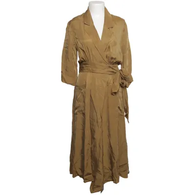 Wrap dress (Brown) from Ba&sh Cupro